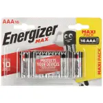 BATERIA ALKALICZNA BAT-AAA/E-MAX*P16 1.5 V LR3 (AAA) ENERGIZER